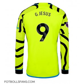 Arsenal Gabriel Jesus #9 Replika Bortatröja 2023-24 Långärmad